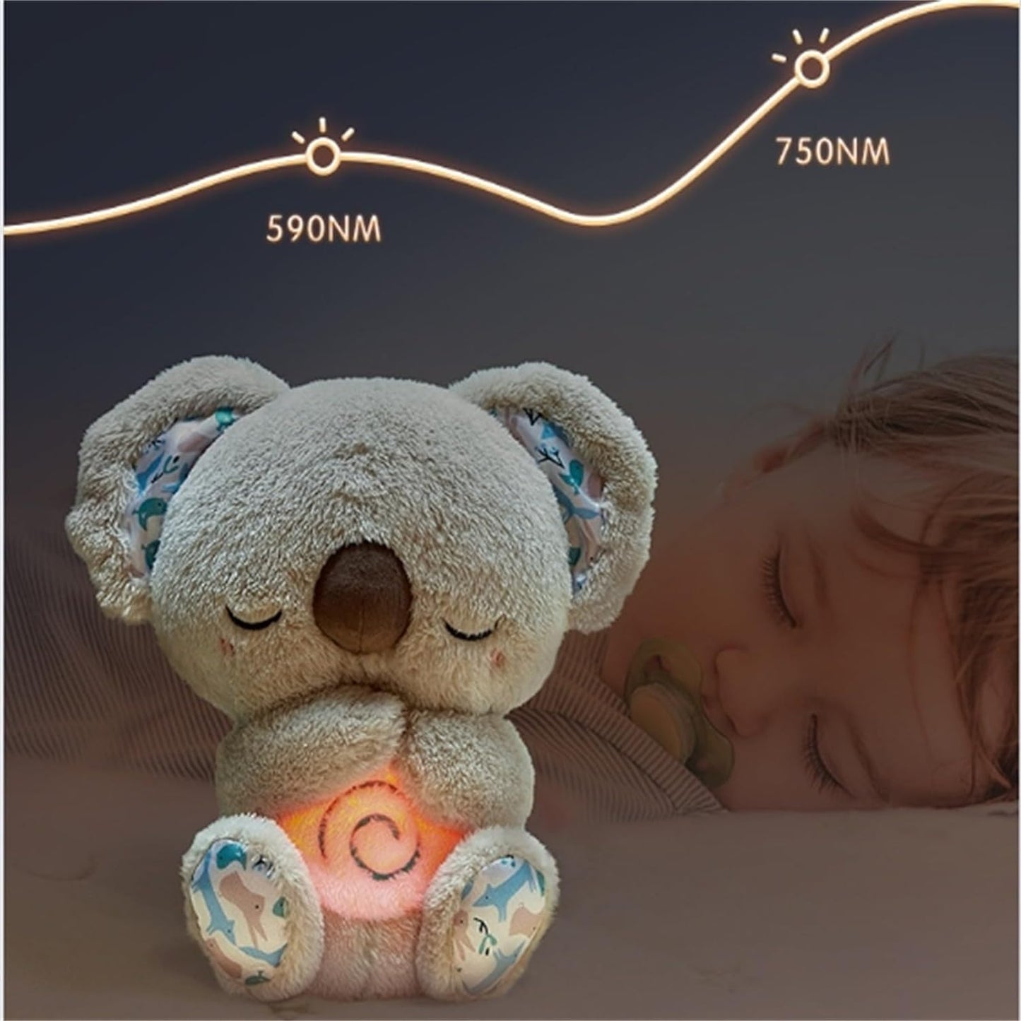 Calm Companion™: Plush Breathing Koala™